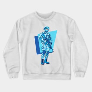 Gzhel Soldier Crewneck Sweatshirt